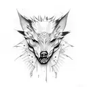 punk tattoo design idea