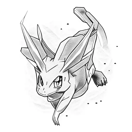 Pokemon  tattoo design idea