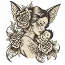 motherhood tattoo tattoo design idea