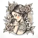 motherhood tattoo tattoo design idea