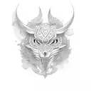 adaga old school tattoo design idea