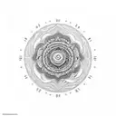 spiritual awakening, mandala,  ying yang tattoo design idea