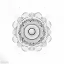 spiritual awakening, mandala,  ying yang tattoo design idea