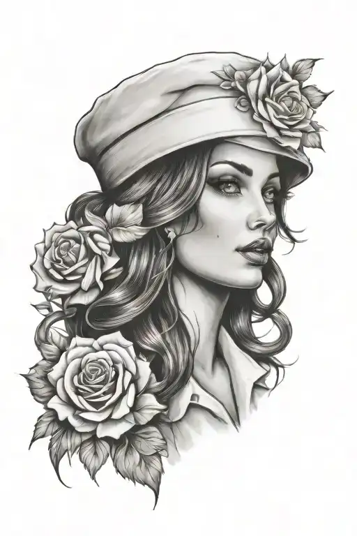 A Female Nurse Sexy" Tattoo Design Idea Created tattoo design idea