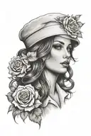 A Female Nurse Sexy" Tattoo Design Idea Created tattoo design idea