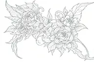 6:14 6:15 6;23 tattoo design idea