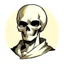 Skull tattoo design idea