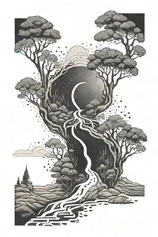 the road not taken tattoo design idea