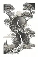 the road not taken tattoo design idea