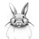 playboy bunny trampstamp tattoo design idea