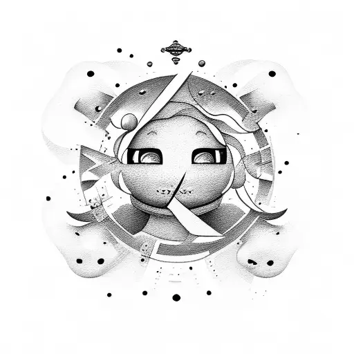 emoji piscando  tattoo design idea