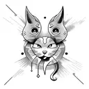 emoji piscando  tattoo design idea