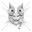 emoji piscando  tattoo design idea