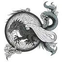 Eragon wheel of time tattoo design idea