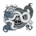 Eragon wheel of time tattoo design idea