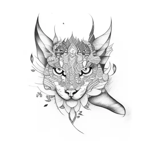 Shivani tattoo design idea