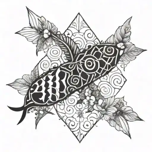 Saturday evening tattoo design idea