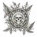 Imagine a tattoo with the names Luke Bailey Silas incorporate it into a family tree tattoo design idea