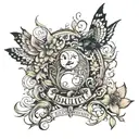 Imagine a tattoo with the names Luke Bailey Silas incorporate it into a family tree tattoo design idea