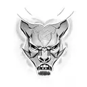 pantera negra tattoo design idea