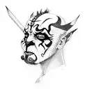 darth maul tattoo design idea
