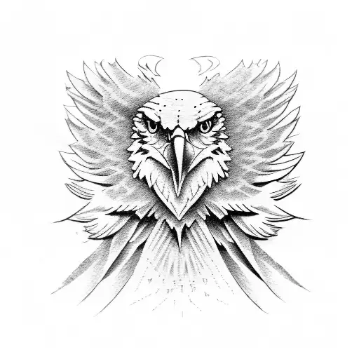 eagle, hussar,  warsaw insurgent tattoo design idea