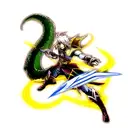 Dragons lightning sword  tattoo design idea