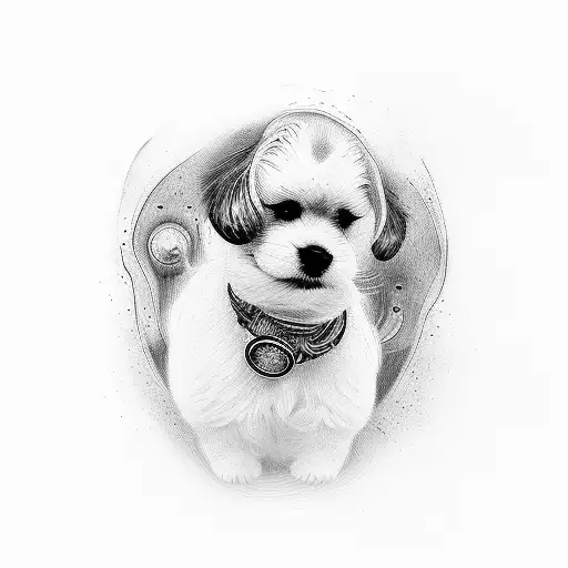 family, oil and gas, dog, cat  tattoo design idea