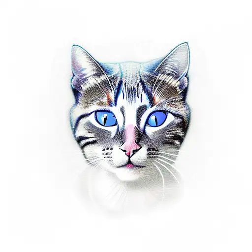 cats playing slot machines at a casino tattoo design idea