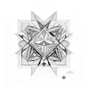 carbon squeezed into a diamond  tattoo design idea