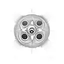 eclipse tattoo design idea