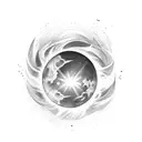 eclipse tattoo design idea