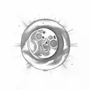 eclipse tattoo design idea