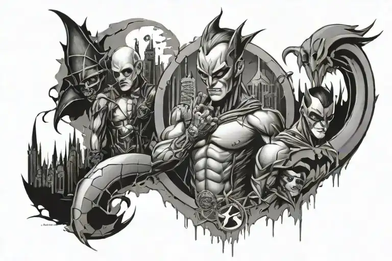Project Gotham tattoo design idea