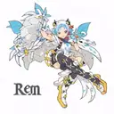 Rem Re:Zero tattoo design idea