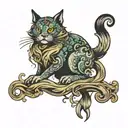 random tattoo design idea