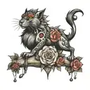 random tattoo design idea