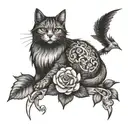 random tattoo design idea