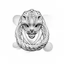 braids tattoo design idea