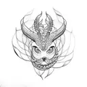 braids tattoo design idea