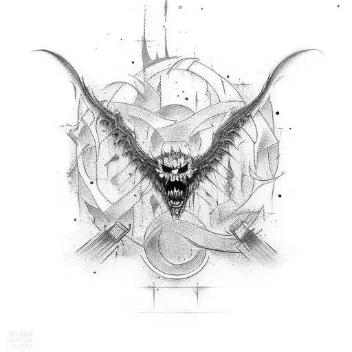 Mark of Cain from the TV series Supernatural tattoo design idea