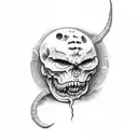 mark of cain from supernatural tattoo design idea