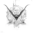 Mark of Cain from the TV series Supernatural tattoo design idea