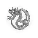 dragon transformers  tattoo design idea