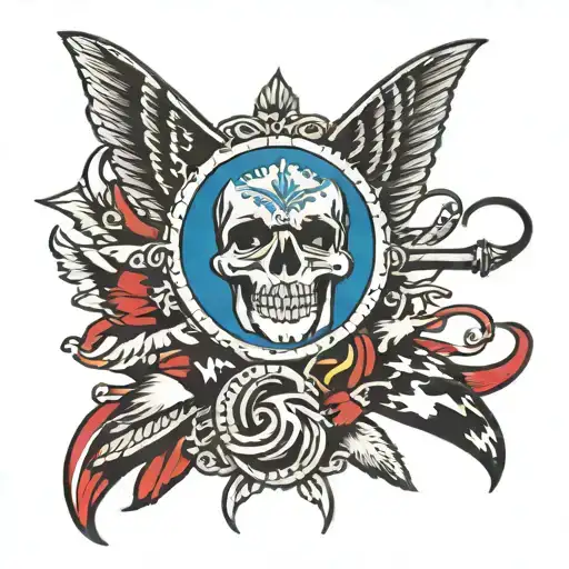 Strength, Leadership, Loyalty * Discipline tattoo design idea