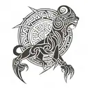 Strength, Leadership, Loyalty * Discipline tattoo design idea