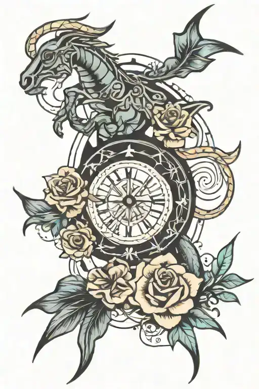 Scorpio Sagittarius virgo Taurus tattoo design idea