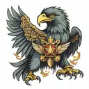 warhammer 40k eagle tattoo design idea