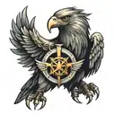 warhammer 40k eagle tattoo design idea