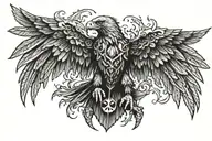 warhammer 40K eagle tattoo design idea